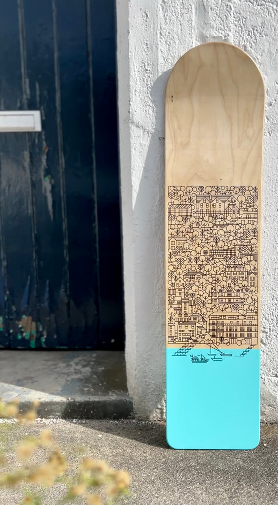 Limited Edition | Salcombe Bellyboard | Screen Printed & Artist Signed