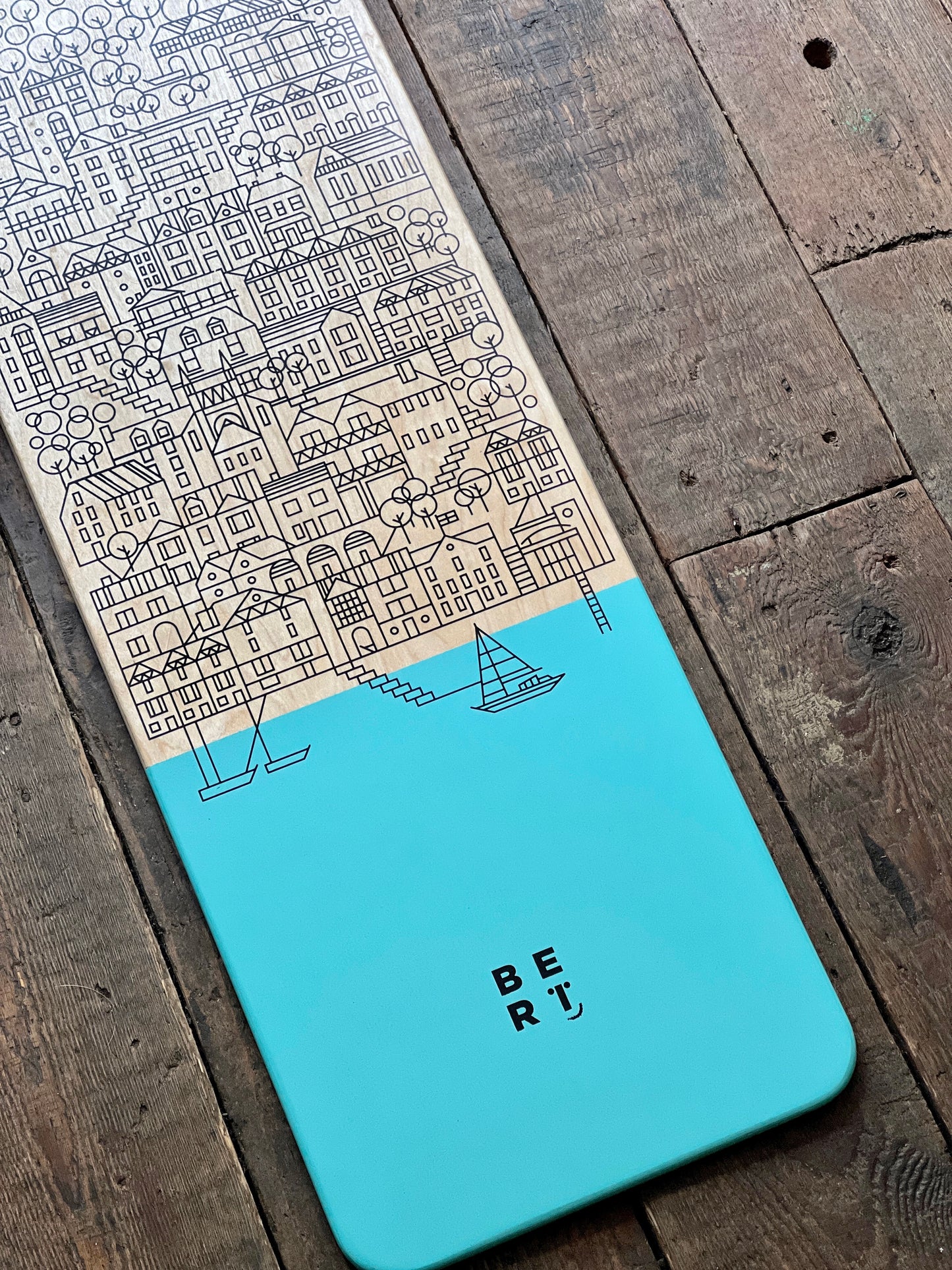 Limited Edition • Dartmouth Bellyboard • Screen Printed & Artist Signed
