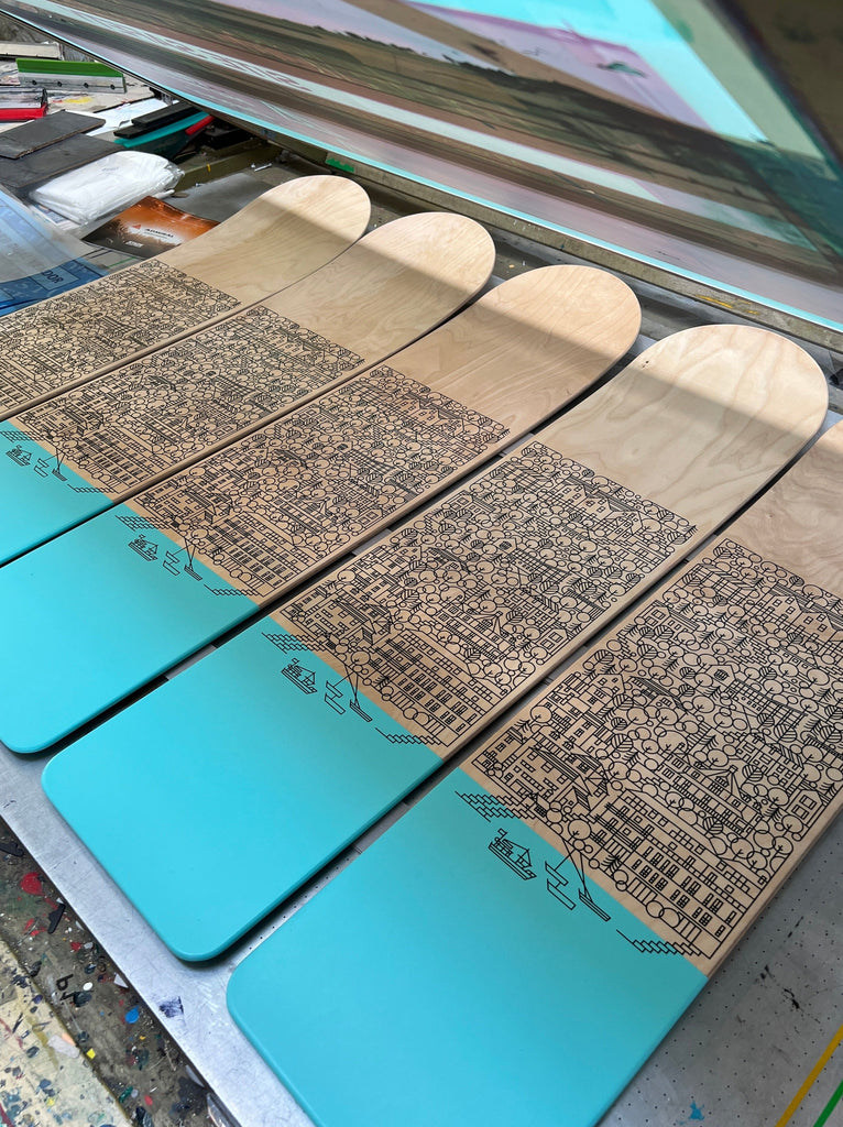 Limited Edition | Salcombe Bellyboard | Screen Printed & Artist Signed
