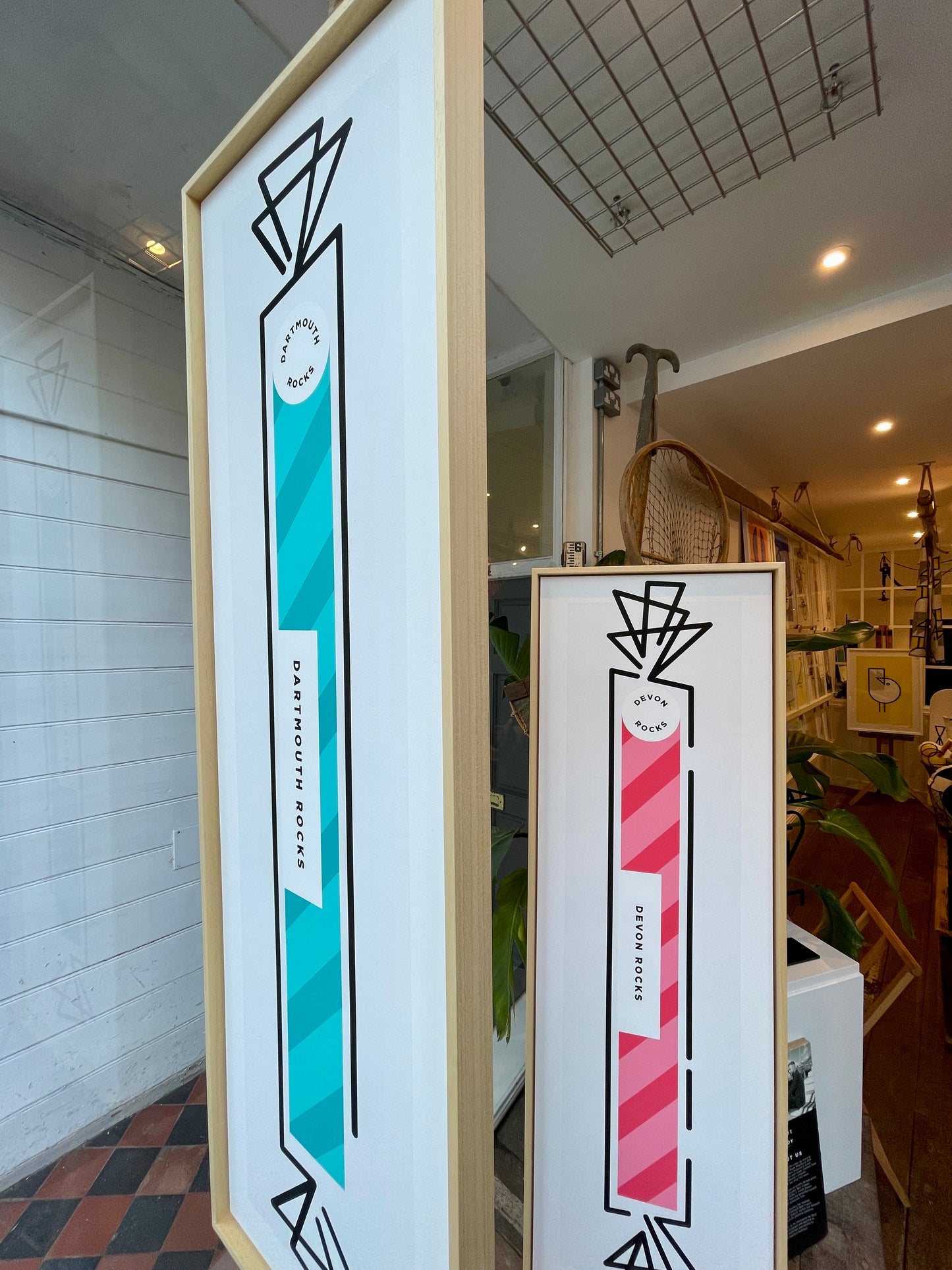 New! Dartmouth Rocks | Large Framed Canvas