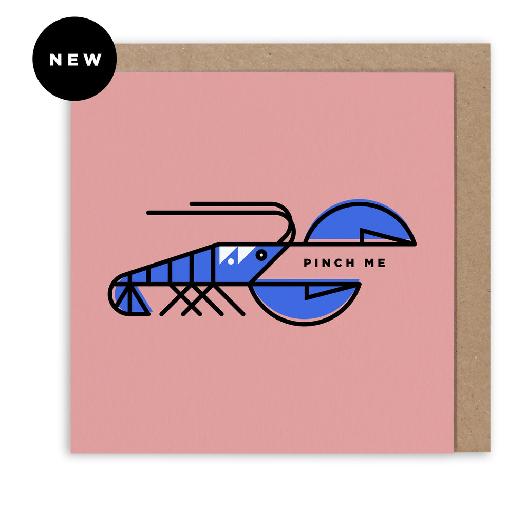 Pinch Me | Artist Designed, Screen Printed Greeting Card