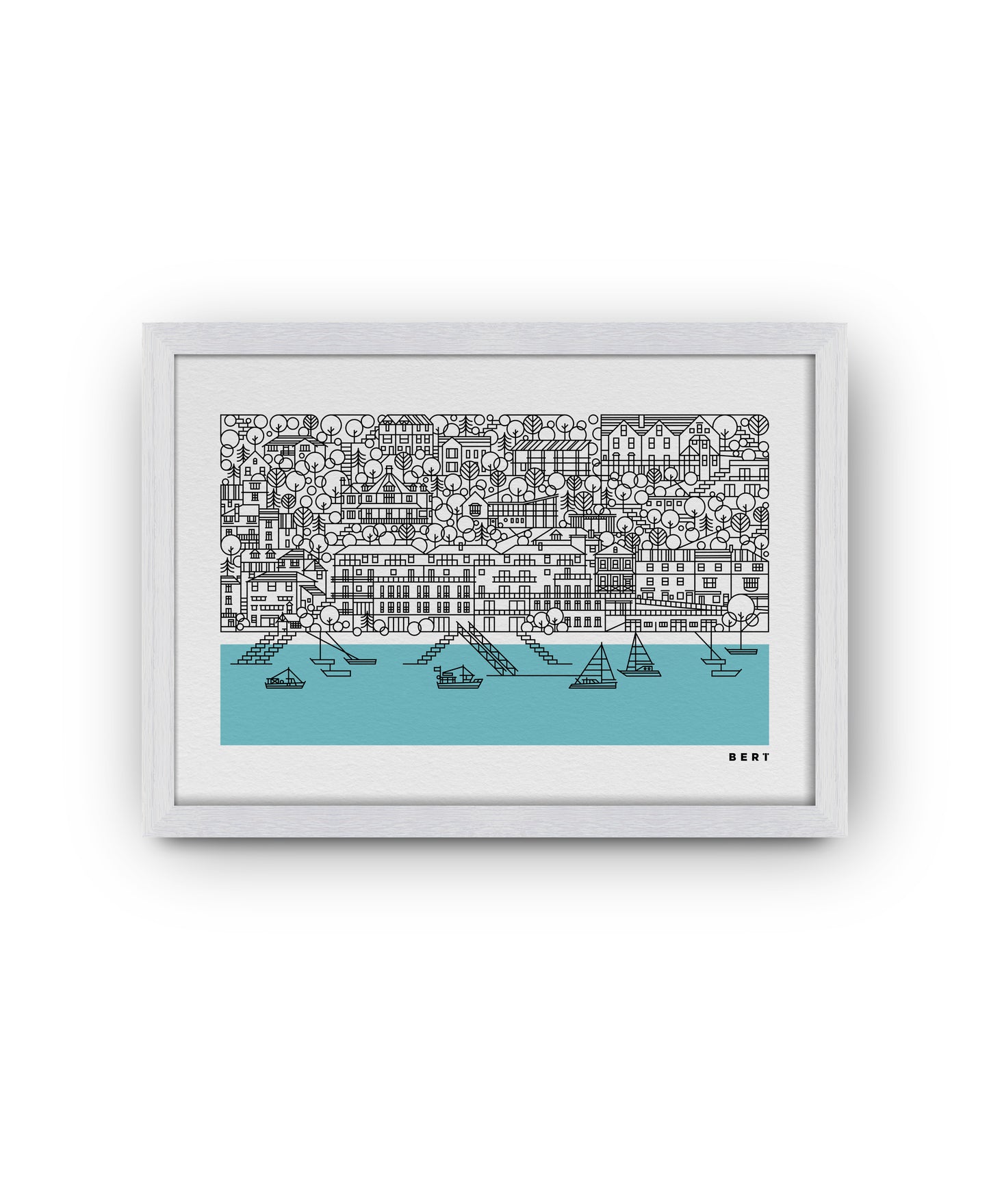 SALCOMBE SCENE | LIMITED EDITION WALL ART