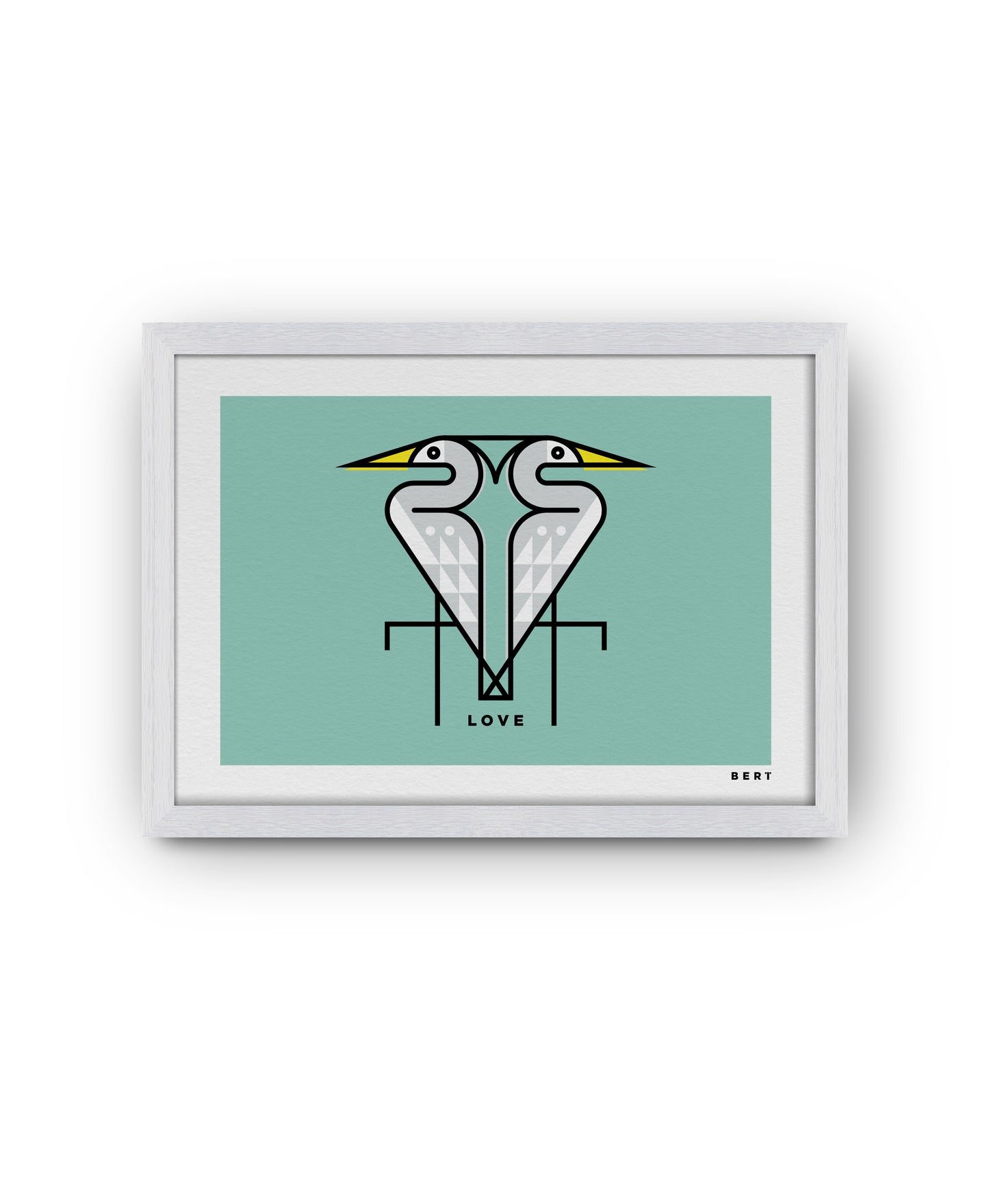 HERONS LOVE | LIMITED EDITION WALL ART
