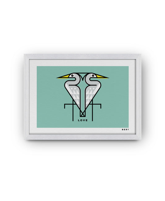 HERONS LOVE | LIMITED EDITION WALL ART