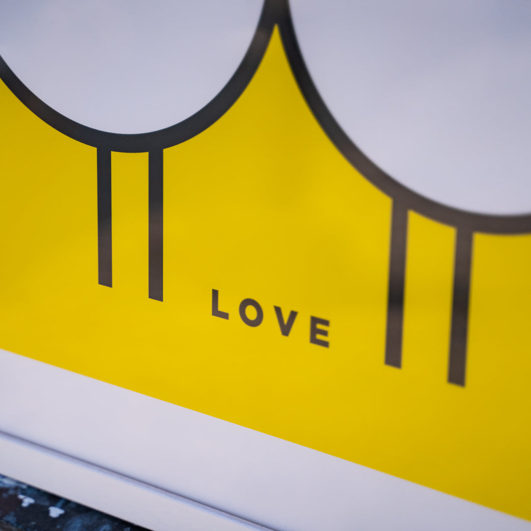 GULLS LOVE YELLOW  | OPEN EDITION WALL ART