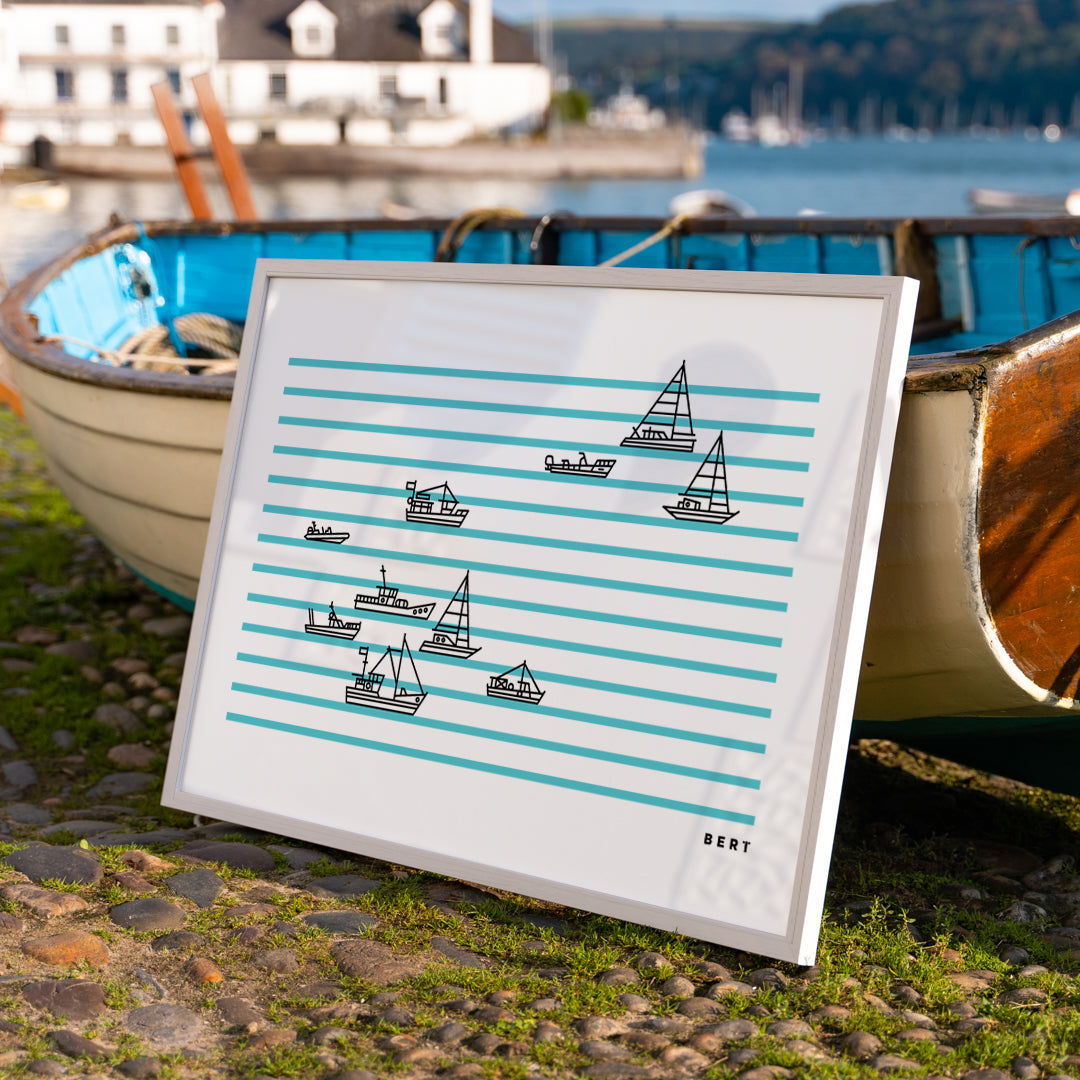 SET SAIL LANDSCAPE | OPEN EDITION WALL ART