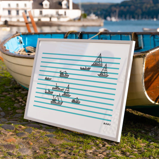 SET SAIL LANDSCAPE | OPEN EDITION WALL ART