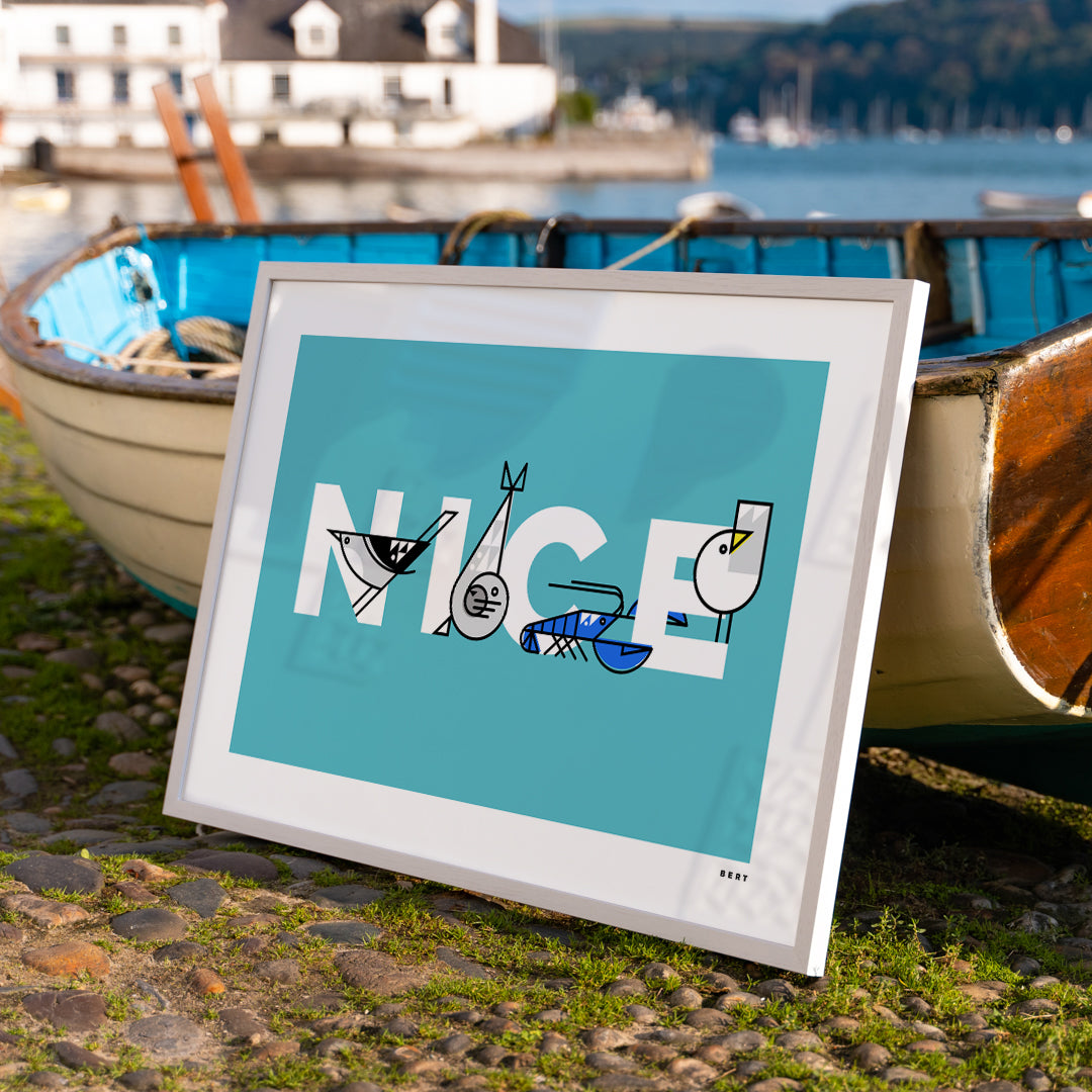 NICE  | LIMITED EDITION WALL ART