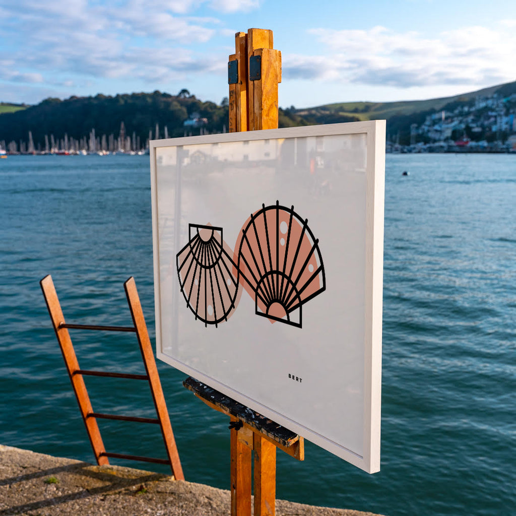 Autumn Art Fair: Scallop Shells