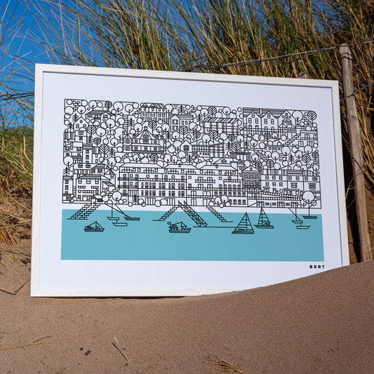 SALCOMBE SCENE | LIMITED EDITION WALL ART