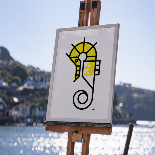 SOUTHERN SEAHORSE | OPEN EDITION WALL ART