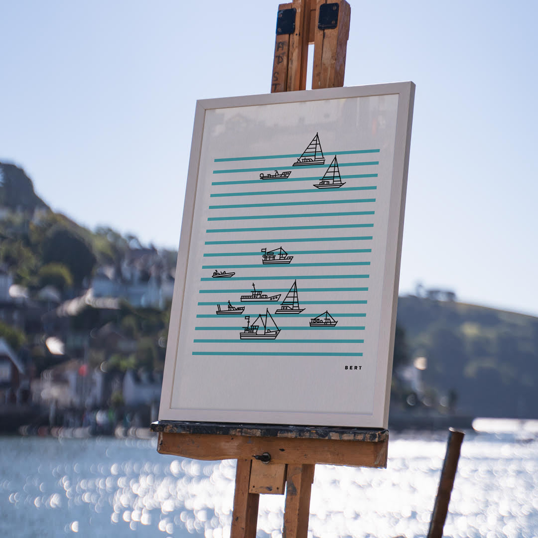 SET SAIL I OPEN EDITION WALL ART