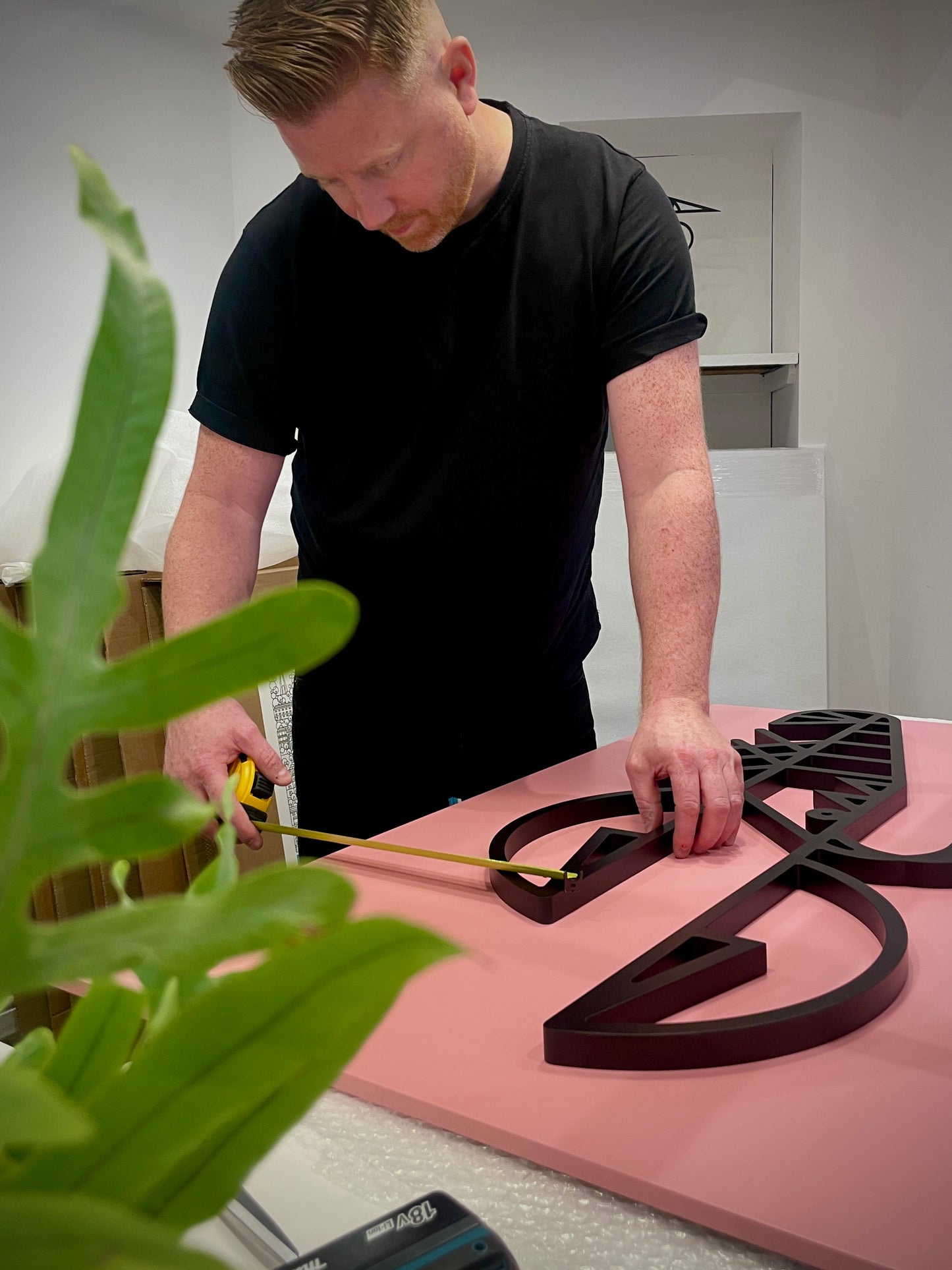 New! Lobster Landscape Pink | Wood Relief Art