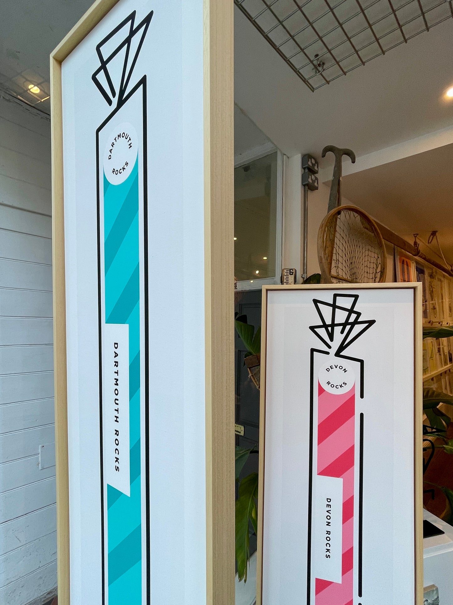 New! Dartmouth Rocks | Large Framed Canvas