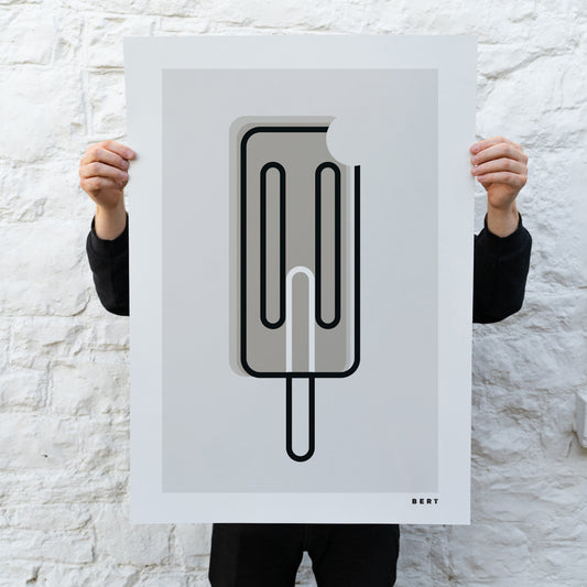 LEMONADE ICE LOLLY | SPECIAL EDITION WALL ART *PERSONALISATION AVAILABLE*