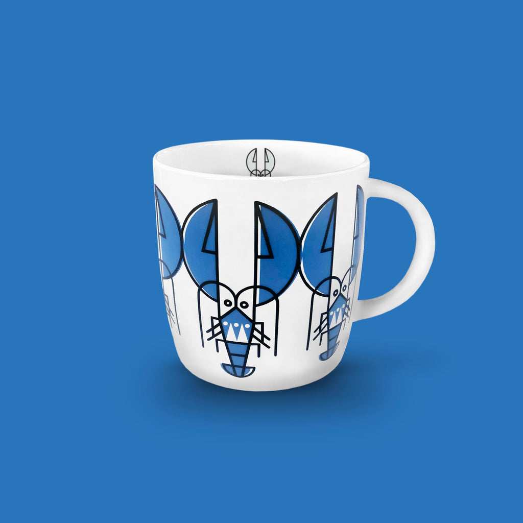 Lush Lobster Fine Bone China Mug