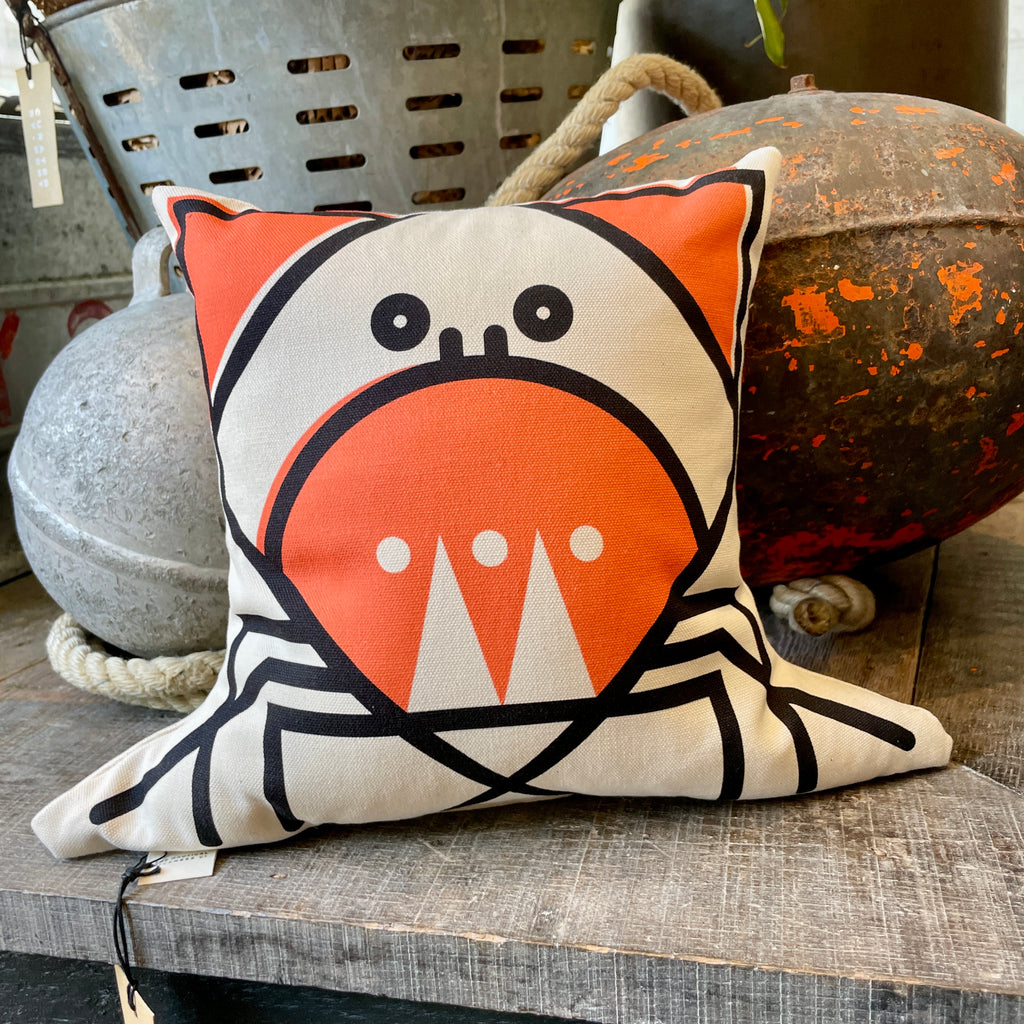 CRAB LINE ART SHAPED CUSHION