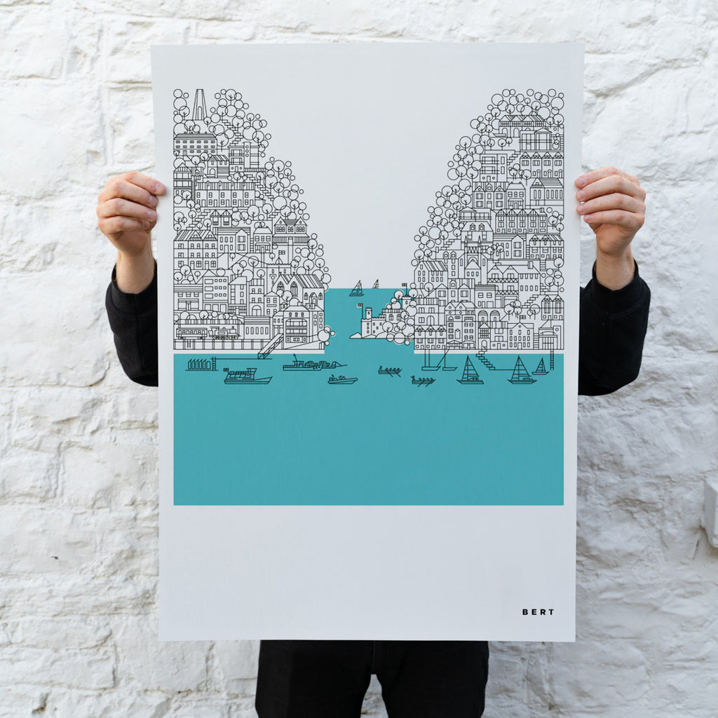 Studio Archive Sale - A1 Dartmouth Regatta Screen Print