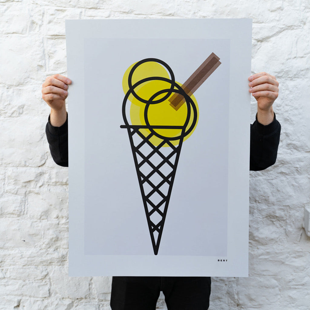 Studio Archive Sale - A1 Ice Cream 99 Screen Print