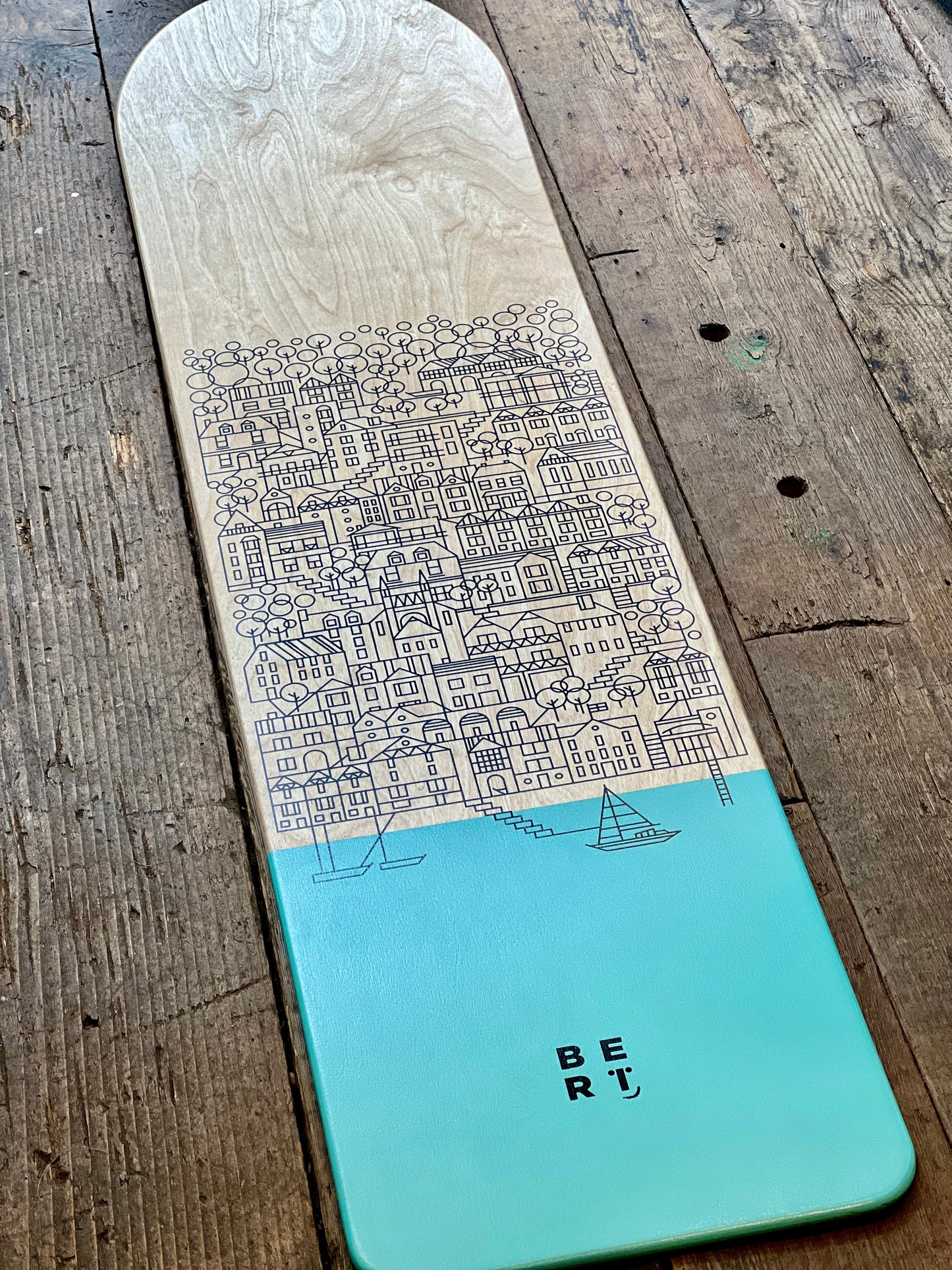 Limited Edition • Dartmouth Bellyboard • Screen Printed & Artist Signed