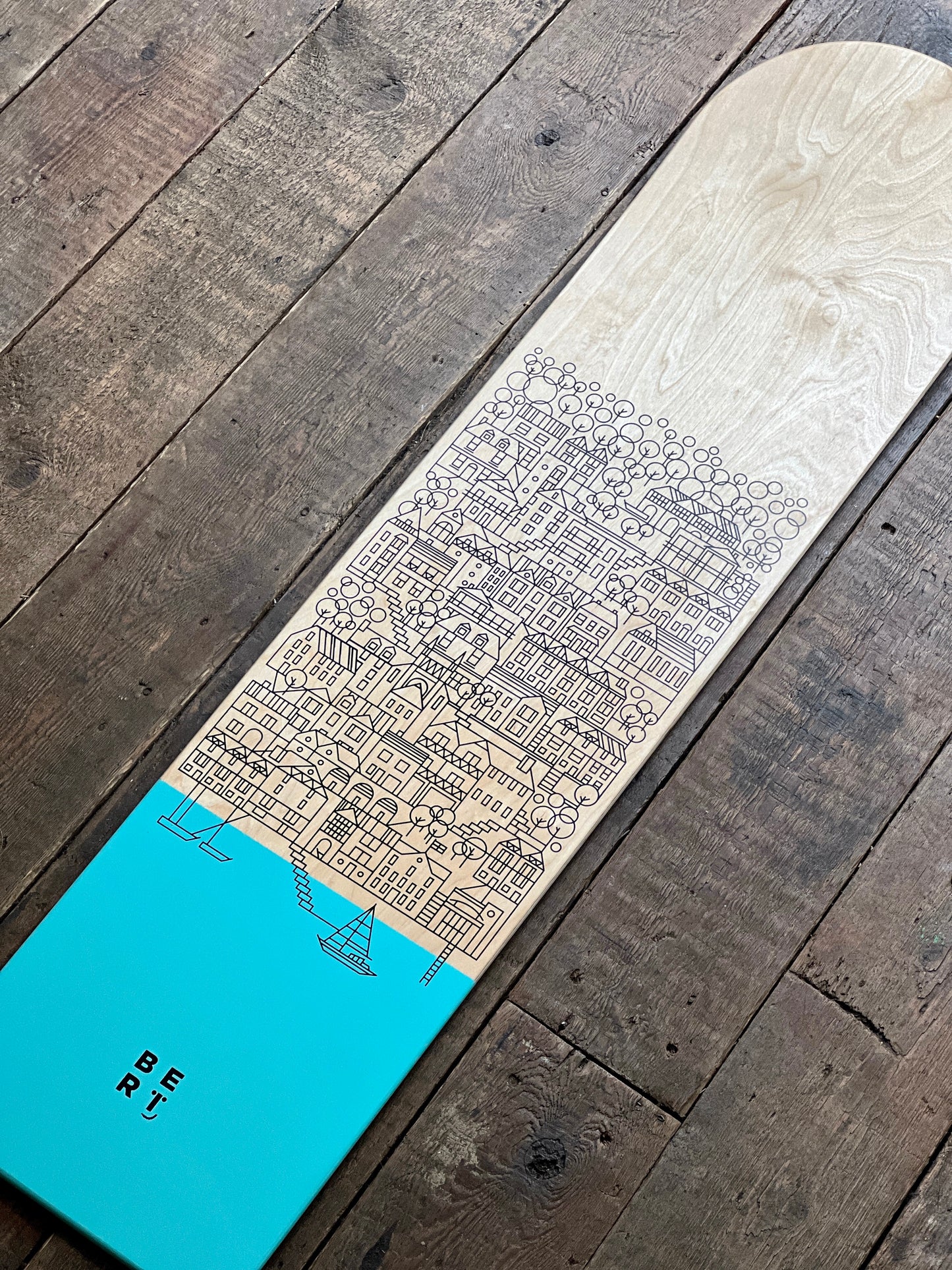 Limited Edition • Dartmouth Bellyboard • Screen Printed & Artist Signed