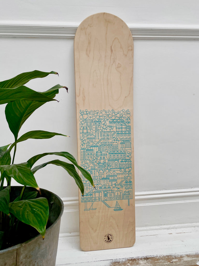 NEW! Limited Edition | Dartmouth Blue Bellyboard | Screen Printed & Artist Signed