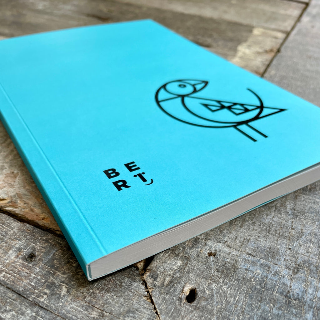 Bert Fowler Puffin Notebook | A5 100 Plain Pages