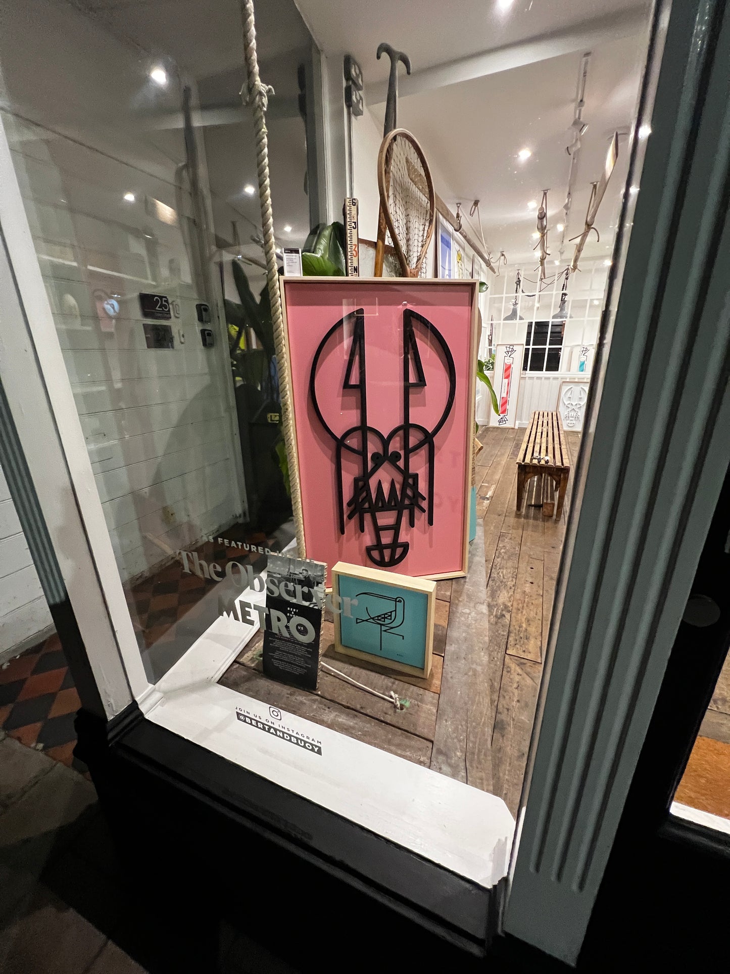 New! Lush Lobster Pink | Wood Relief Art