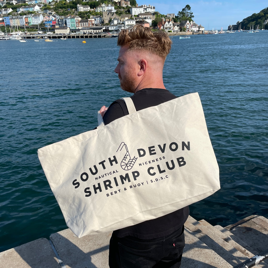 Shrimp Club | Big Canvas Bag
