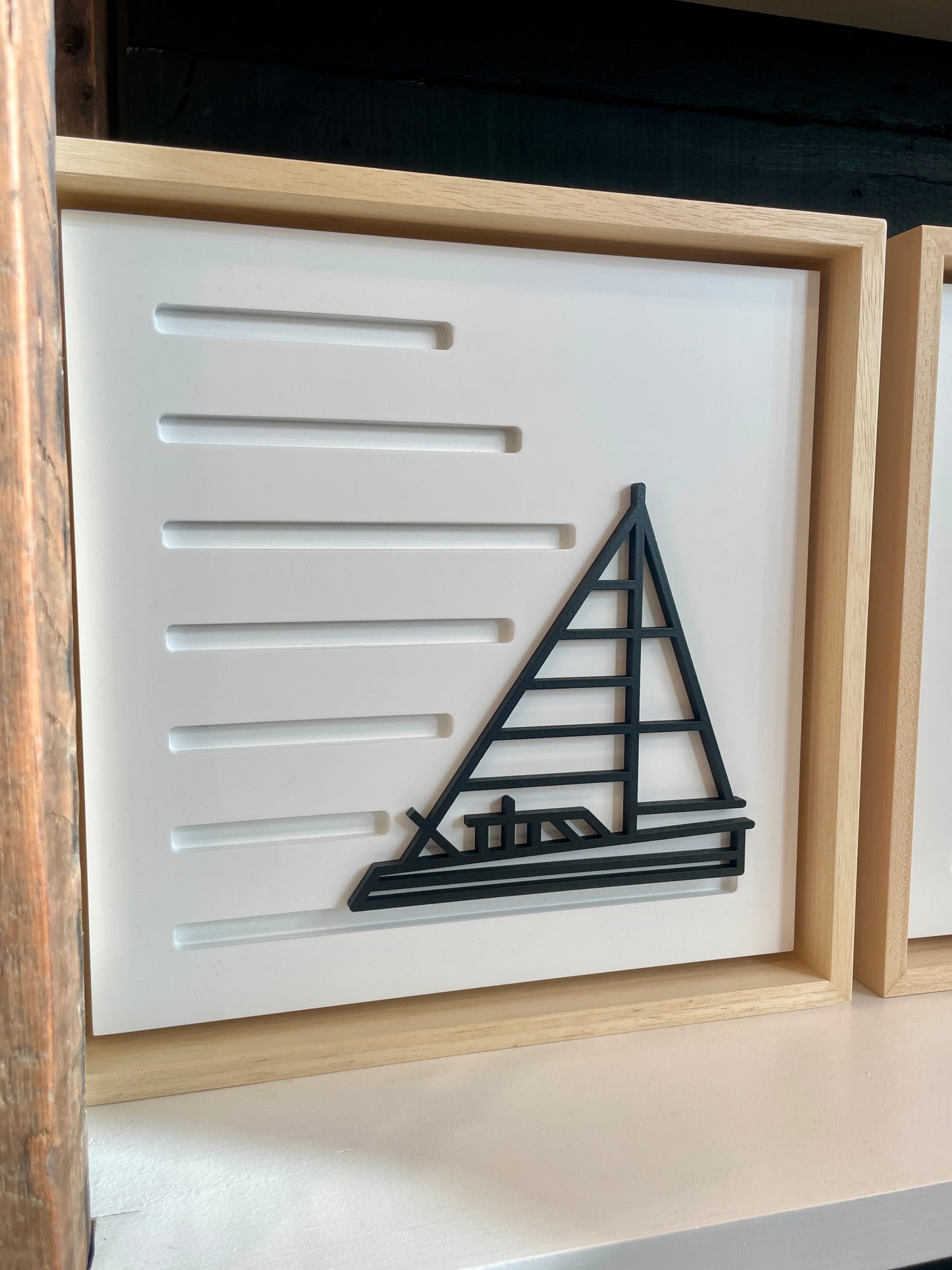 New! Set Sail White - Part 1 | Small Wood Relief