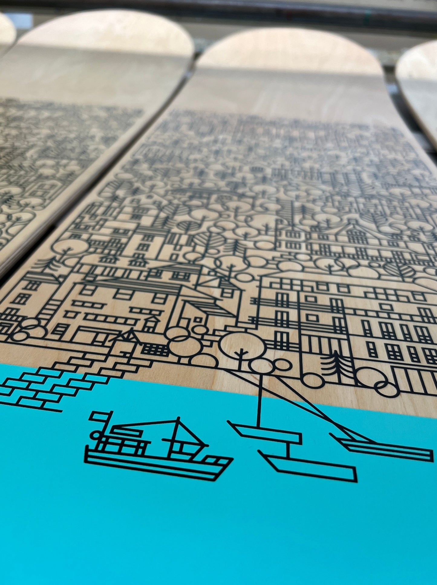 Limited Edition | Salcombe Bellyboard | Screen Printed & Artist Signed