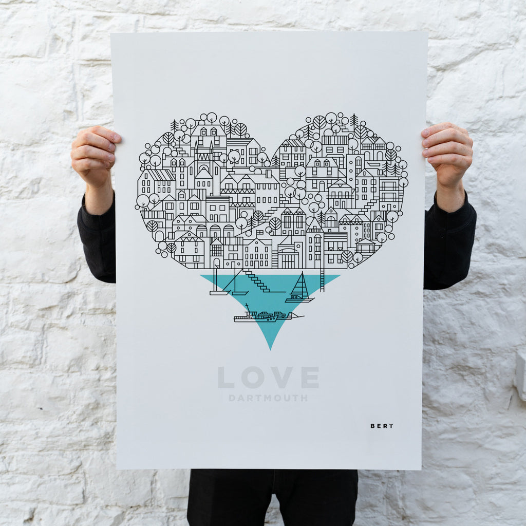 Studio Archive Sale - A1 Love Dartmouth Screen Print