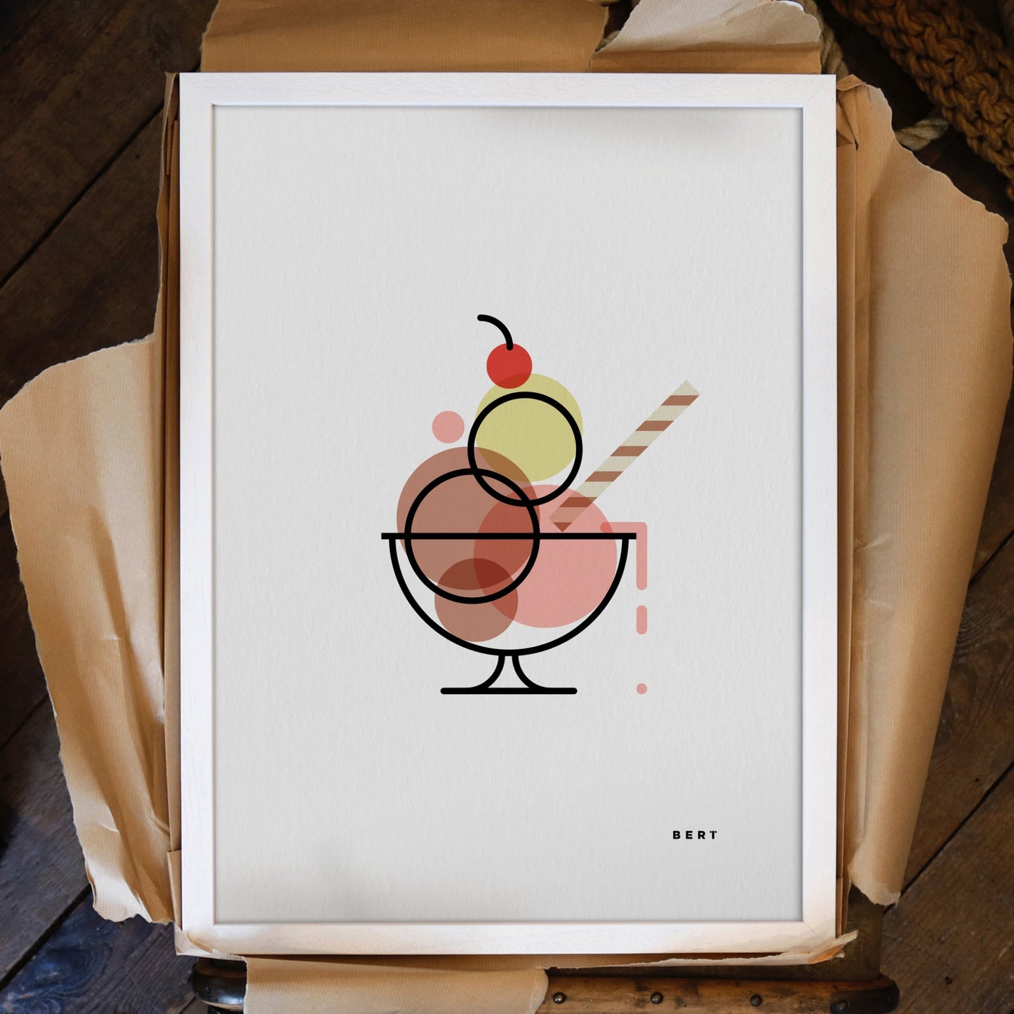 SUNDAE! ICE CREAM | SPECIAL EDITION WALL ART