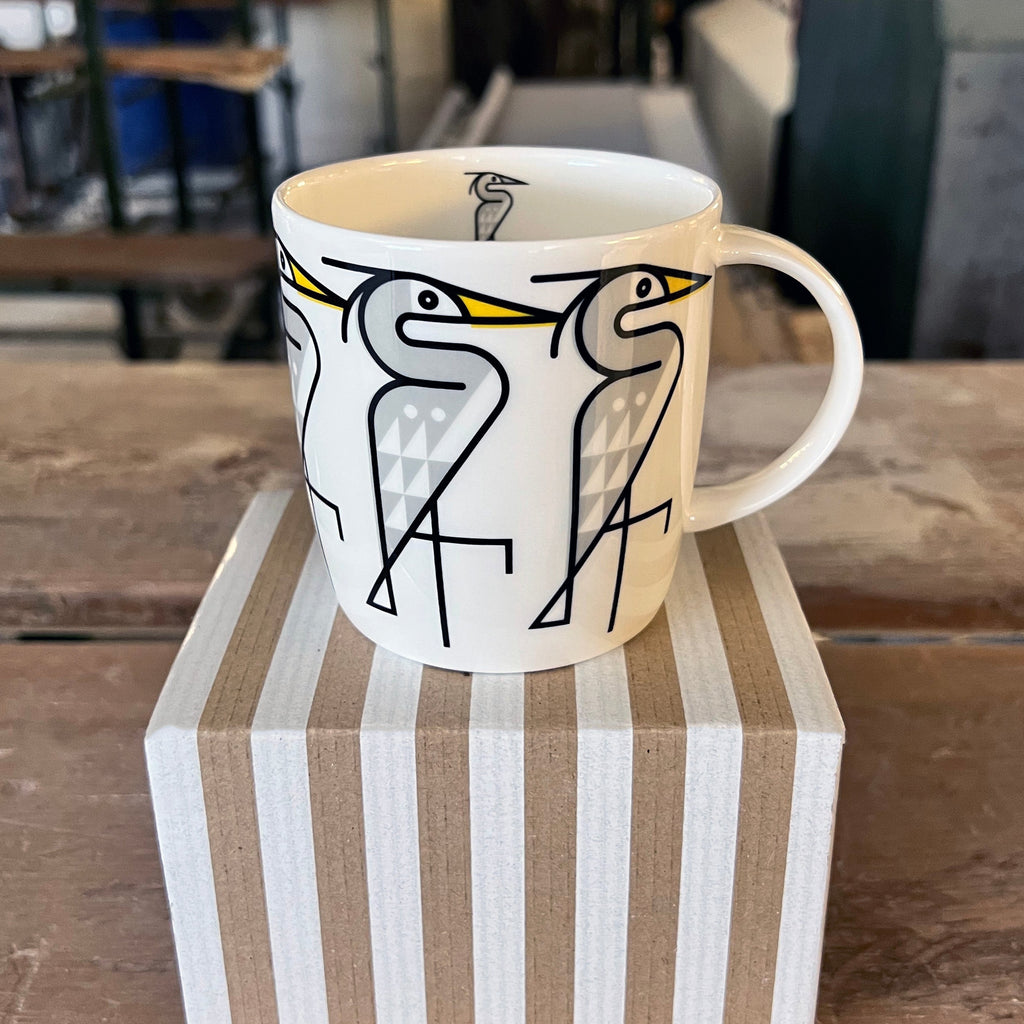 Bert & Buoy | New! Handsome Heron Mug