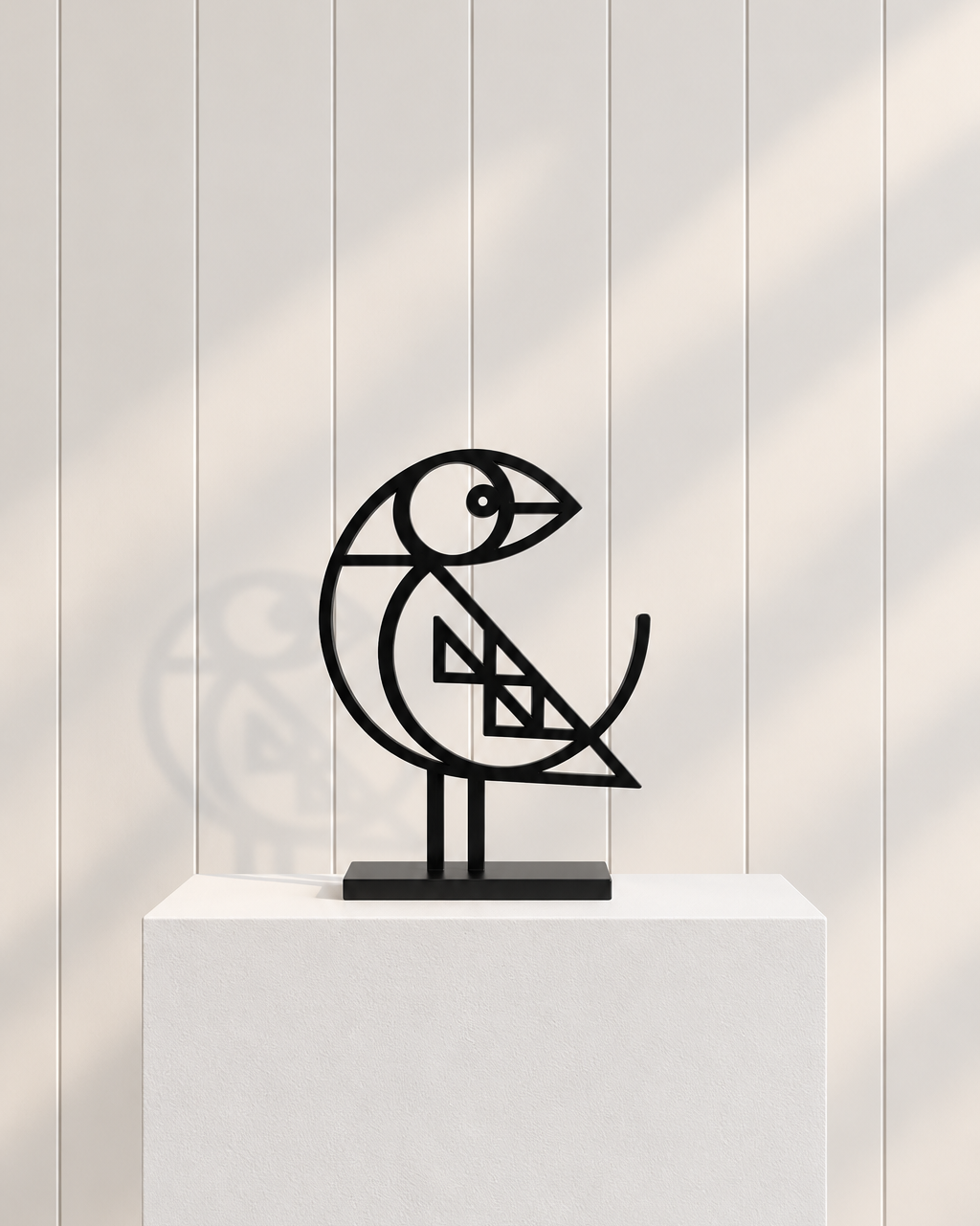 Puffin Sculpture - Black Metalwork by Bert Fowler - Special Edition