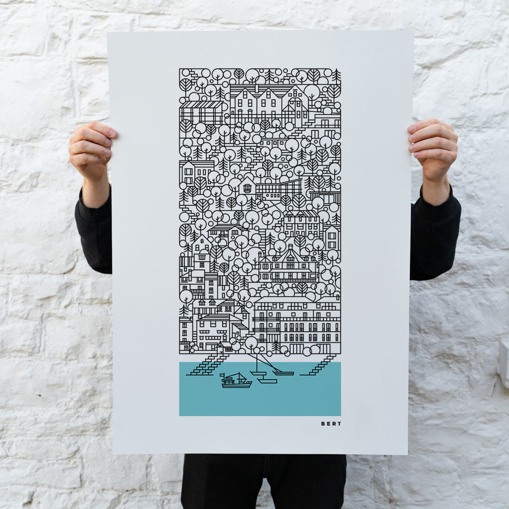 Studio Archive Sale - A1 & A2 Salcombe Classic Screen Print