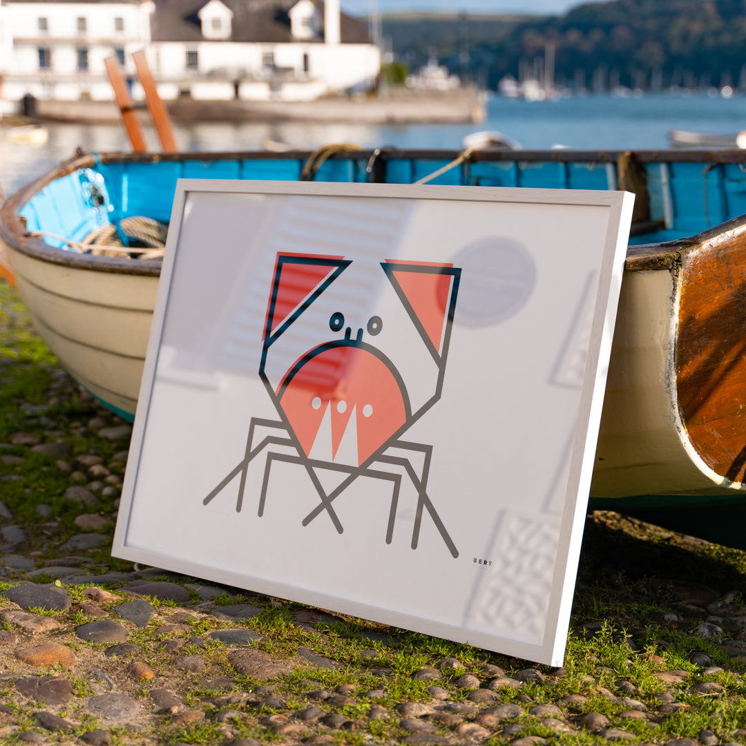 CUNNING CRAB WIDE  | OPEN EDITION WALL ART