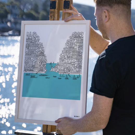 Regatta | A2 Framed | Signed Artist Proof