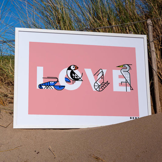 LOVE  | LIMITED EDITION ART PRINT | VALENTINES OFFER