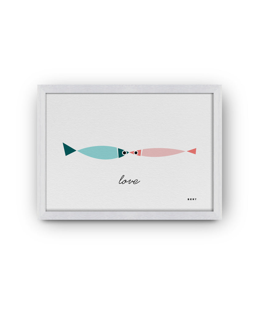 FISHY LOVE | OPEN EDITION WALL ART