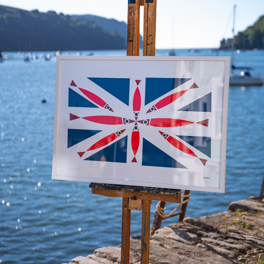 RARE ARTIST PROOF | FISHY UNION JACK
