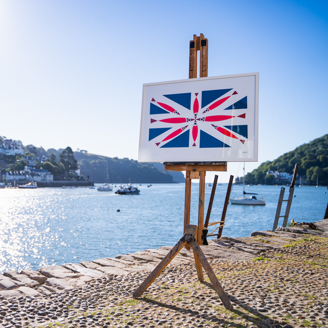 RARE ARTIST PROOF | FISHY UNION JACK