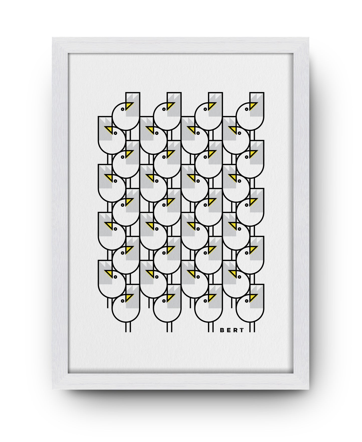 GREAT GULLS PATTERN  | OPEN EDITION WALL ART